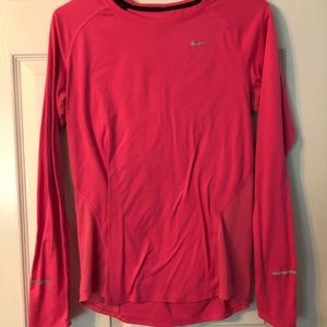 Nike Neon Pink Dri-Fit Top